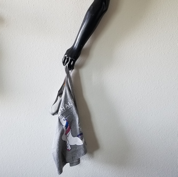 LAST 1 - Boutique UNICORN tank top racerback - Picture 5 of 8